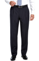 Canali Navy Pinstripe Wool Suit
